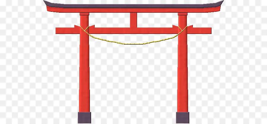 Porte Torii Rouge，Japonais PNG