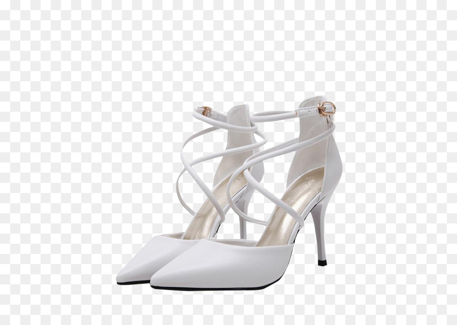 Blanc，Chaussure De Cour PNG