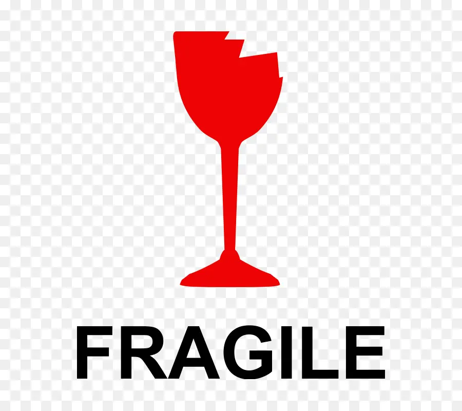 Symbole Fragile，Verre PNG