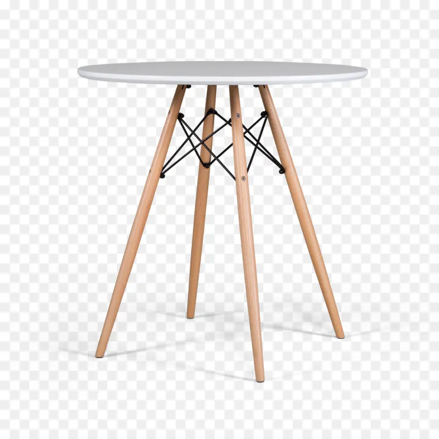 Table Ronde，En Bois PNG