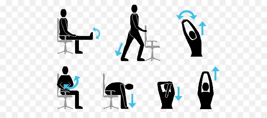 Exercices De Bureau，Étirage PNG