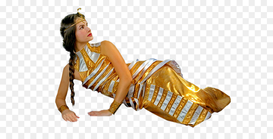 Femme En Costume D'or，Costume PNG