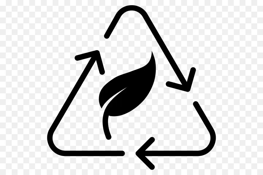 Symbole De Recyclage，Feuille PNG