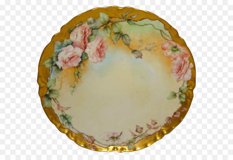 Assiette Florale，Plat PNG