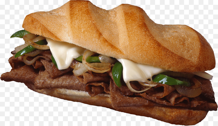 Sandwich Sous Marin，Cheesesteak PNG