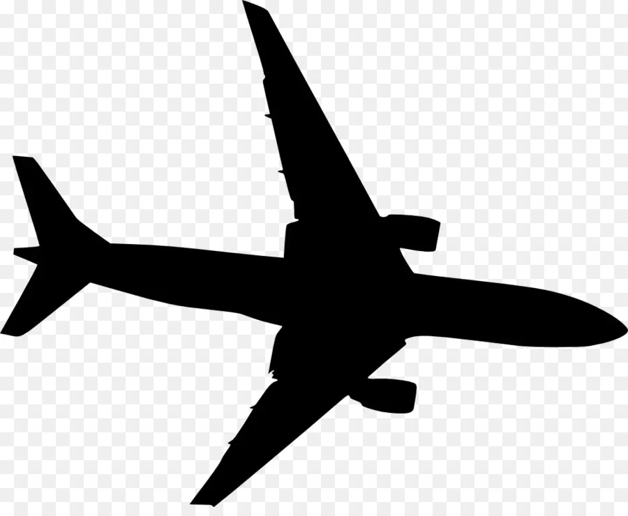 Avion，Silhouette PNG