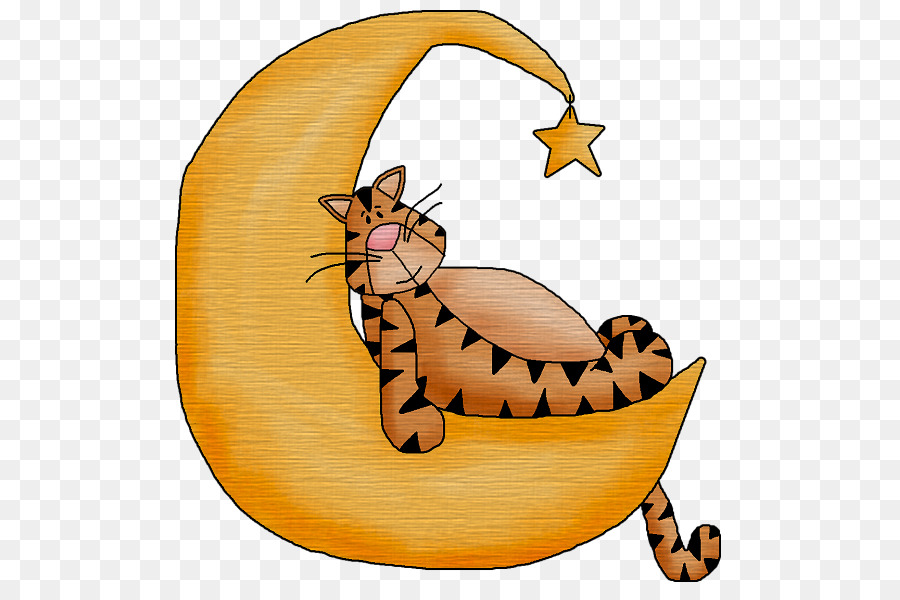 Chat Sur La Lune，étoile PNG