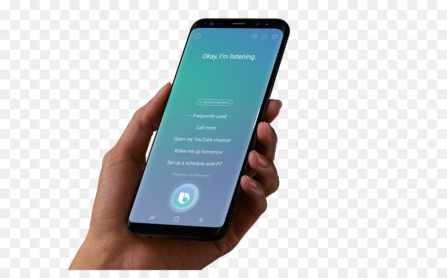 Samsung Galaxy S8，Bixby PNG