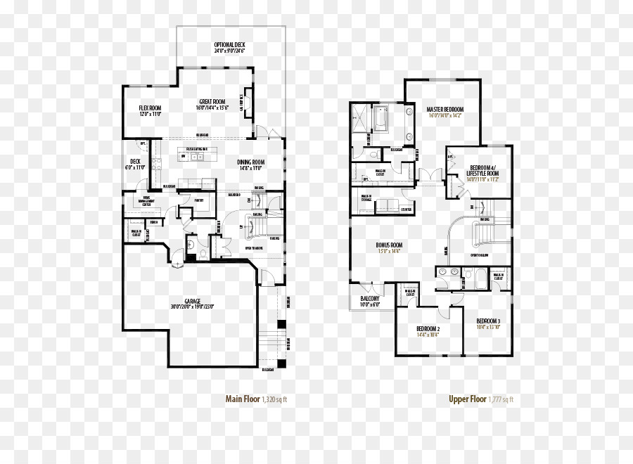 Plan D'étage，Maison PNG