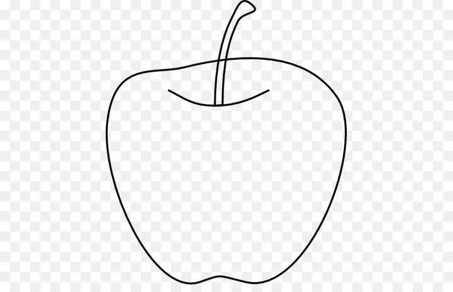 Contour De Pomme，Fruit PNG