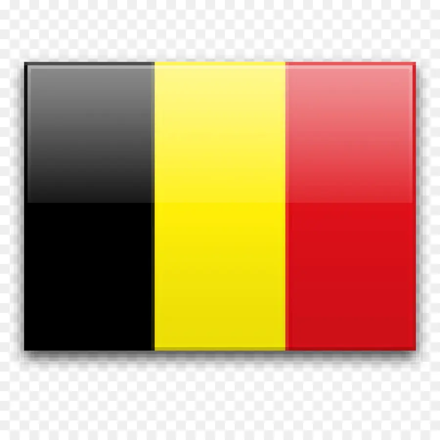 Drapeau Belgique，Noir PNG