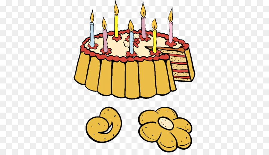 Gâteau D'anniversaire，Dessert PNG