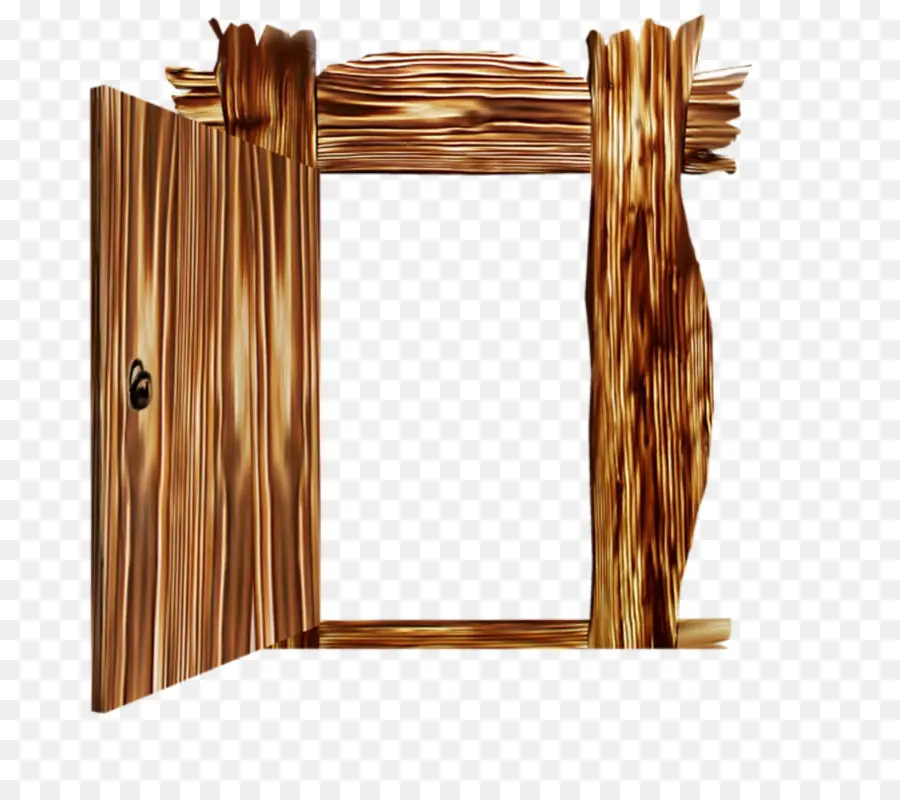 Cadre De Porte En Bois，Porte PNG