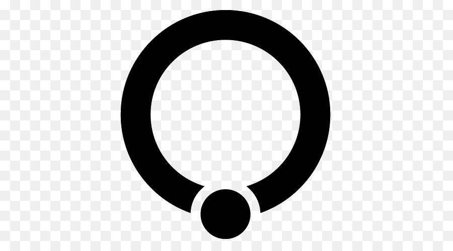 Cercle，Noir PNG