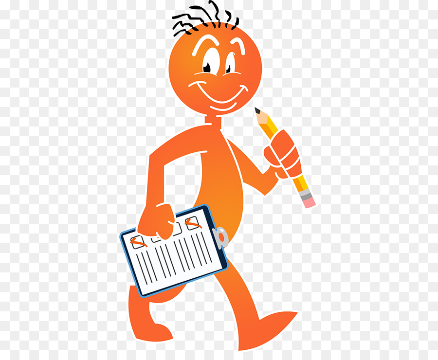 Caractère Orange，Crayon PNG