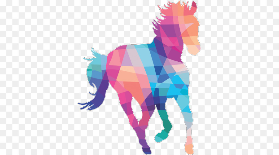 Licorne Rose，Mythique PNG