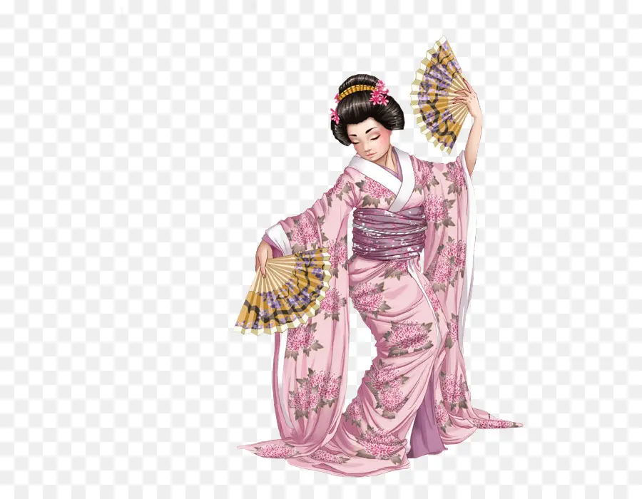 Japon，Geisha PNG