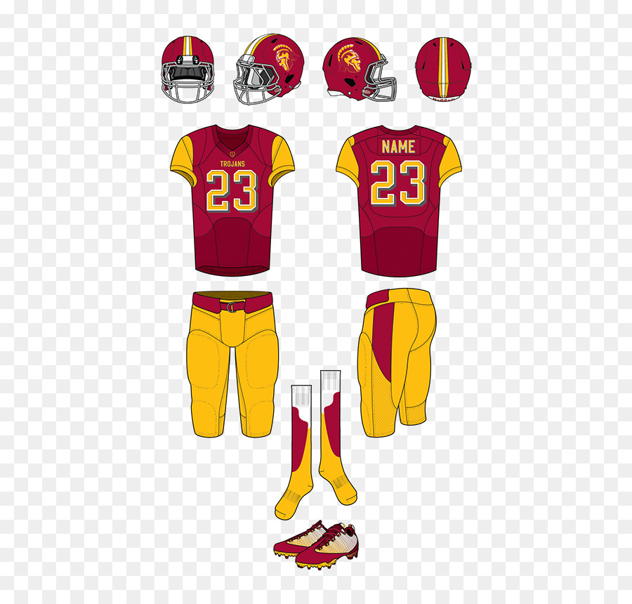 Jersey，L Usc Trojans De Football PNG