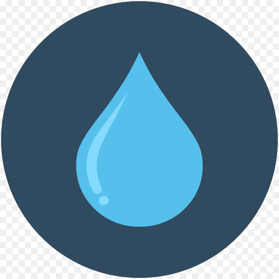 Goutte D'eau，Bleu PNG