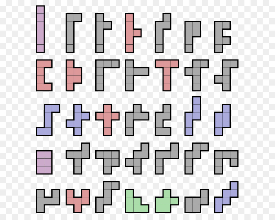 Dominos，Hexomino PNG