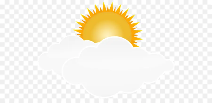 Soleil Et Nuage，Ensoleillé PNG