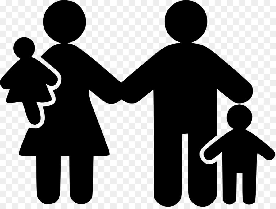 Famille Silhouette，Famille PNG