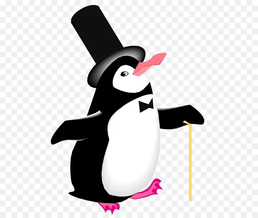 Pingouin，Smoking PNG