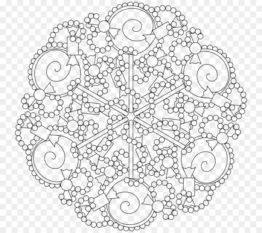 Modèle De Mandala，Conception PNG