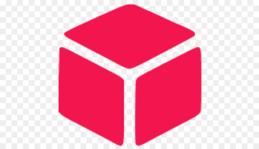 Cube Rouge，3d PNG