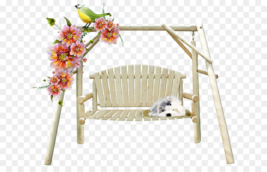 Balançoire En Bois，Banc PNG