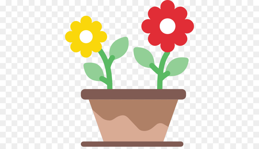 Pot De Fleur，Fleurs PNG