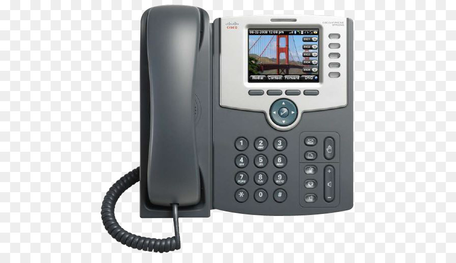 Téléphone Voip，Cisco Spa 525g2 PNG