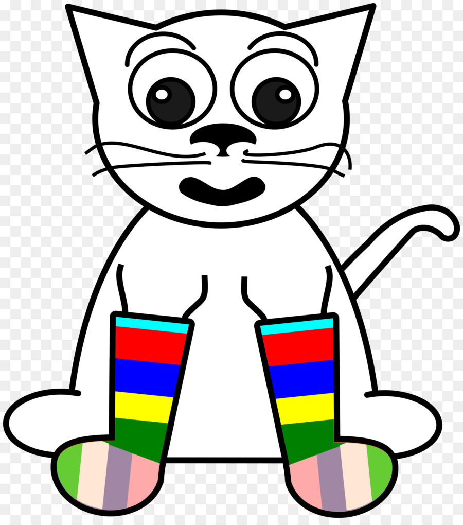 Chat，Chaussette PNG