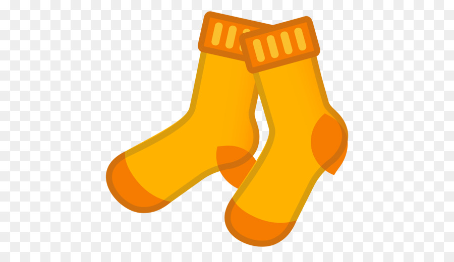 Chaussettes Oranges，Chaussure PNG