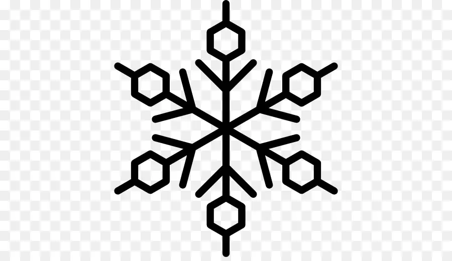 Flocon De Neige Bleu，Hiver PNG