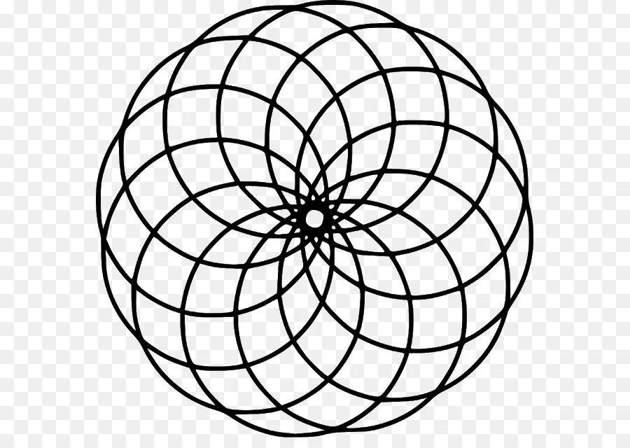 Motif Géométrique，Cercles PNG