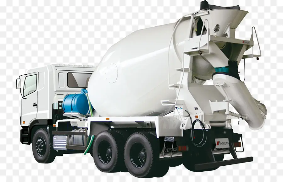 Camion De Ciment，Mixer PNG