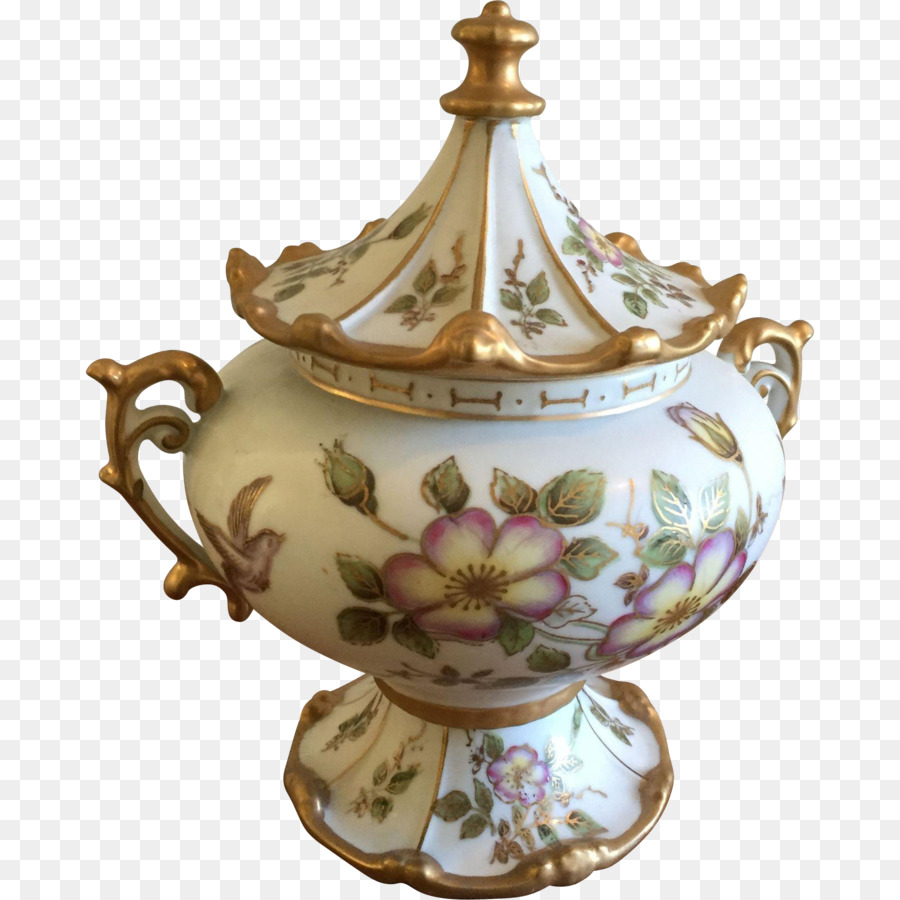 Sucrier Décoratif，Porcelaine PNG