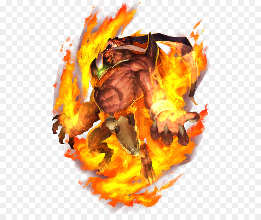 Démon Du Feu，Flammes PNG