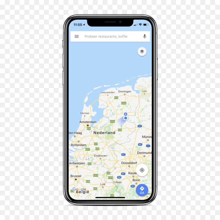 Smartphone Avec Carte，Navigation PNG