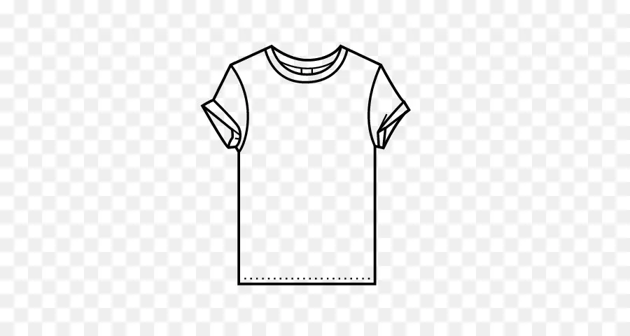 T Shirt Blanc，Vêtements PNG