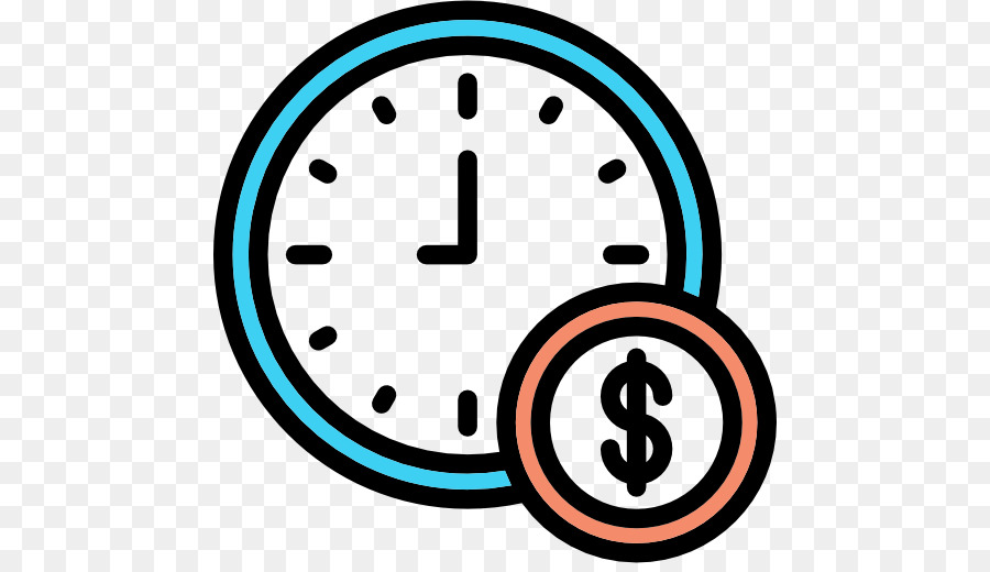 Horloge Et Dollar，Temps PNG