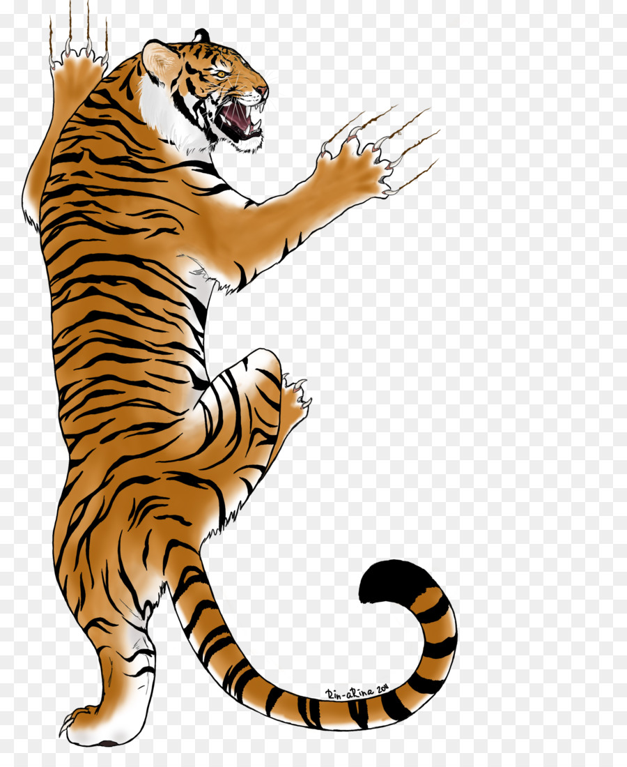 Tigre De Dessin Animé，Animal PNG