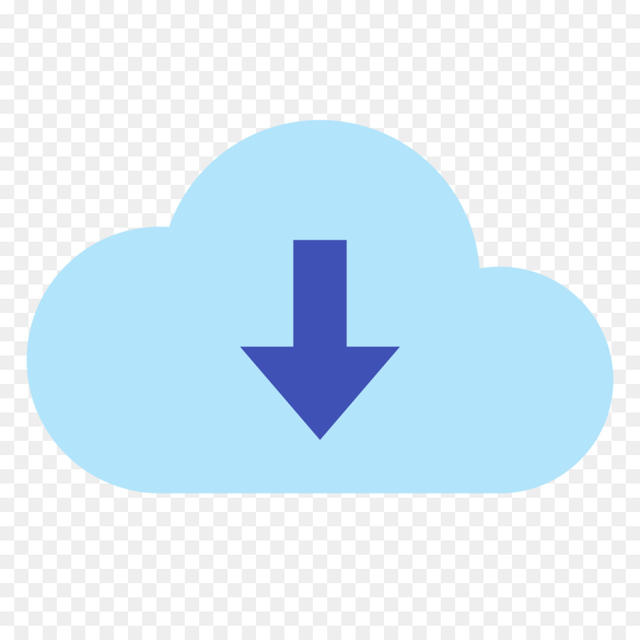 Icône De Téléchargement Dans Le Cloud，Nuage PNG