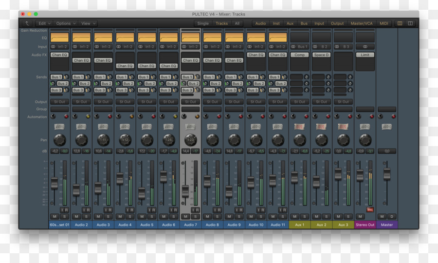 Interface De Mixage Audio，Son PNG