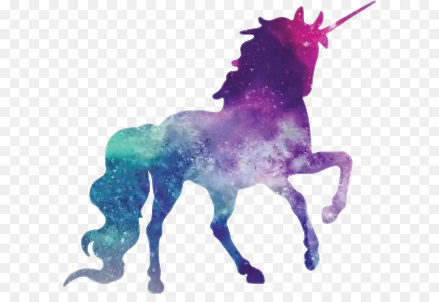 Licorne Arc En Ciel，Mythique PNG