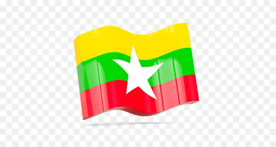 Drapeau Du Myanmar，Étoile PNG