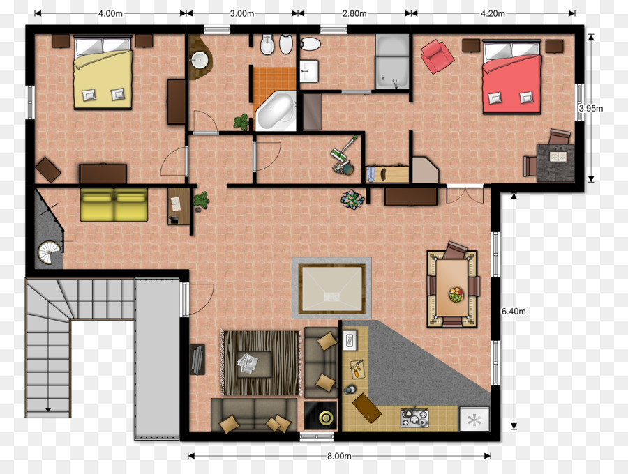 Plan D étage，Services De Design D Intérieur PNG