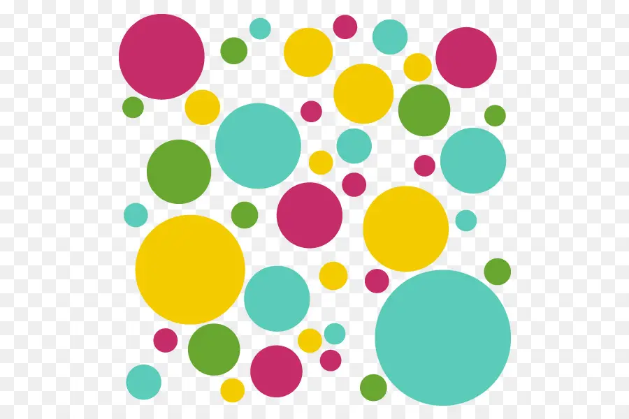 Cercles Colorés，Formes PNG