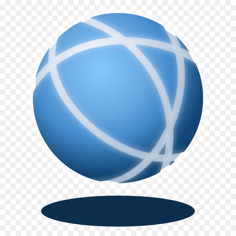 Sphère Bleue，3d PNG